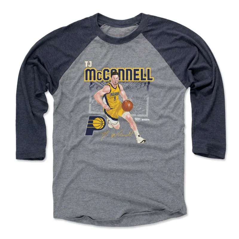 T.J. McConnell Indiana Pacers Shattered WHT sold by 500 Level