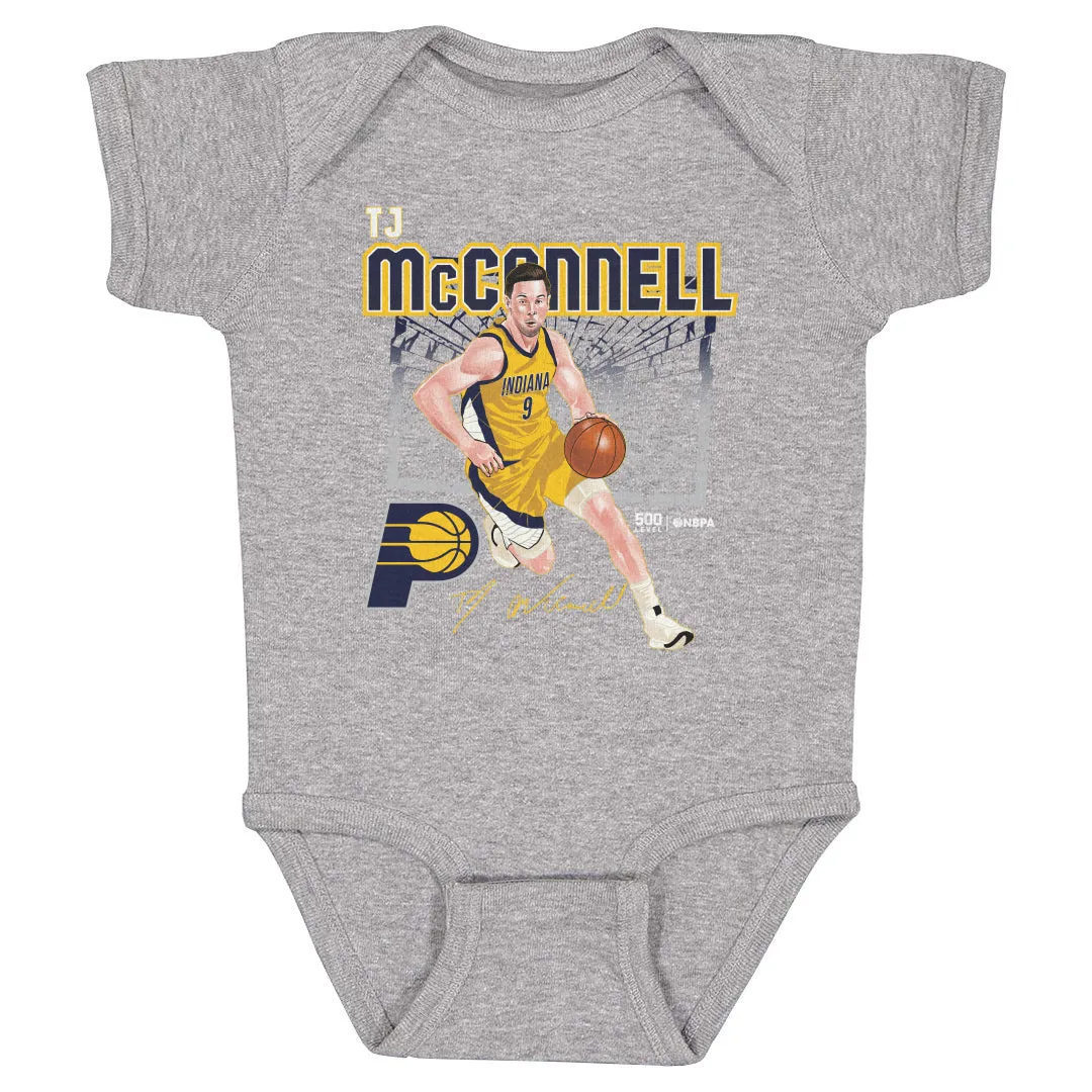 T.J. McConnell Indiana Pacers Shattered WHT sold by 500 Level