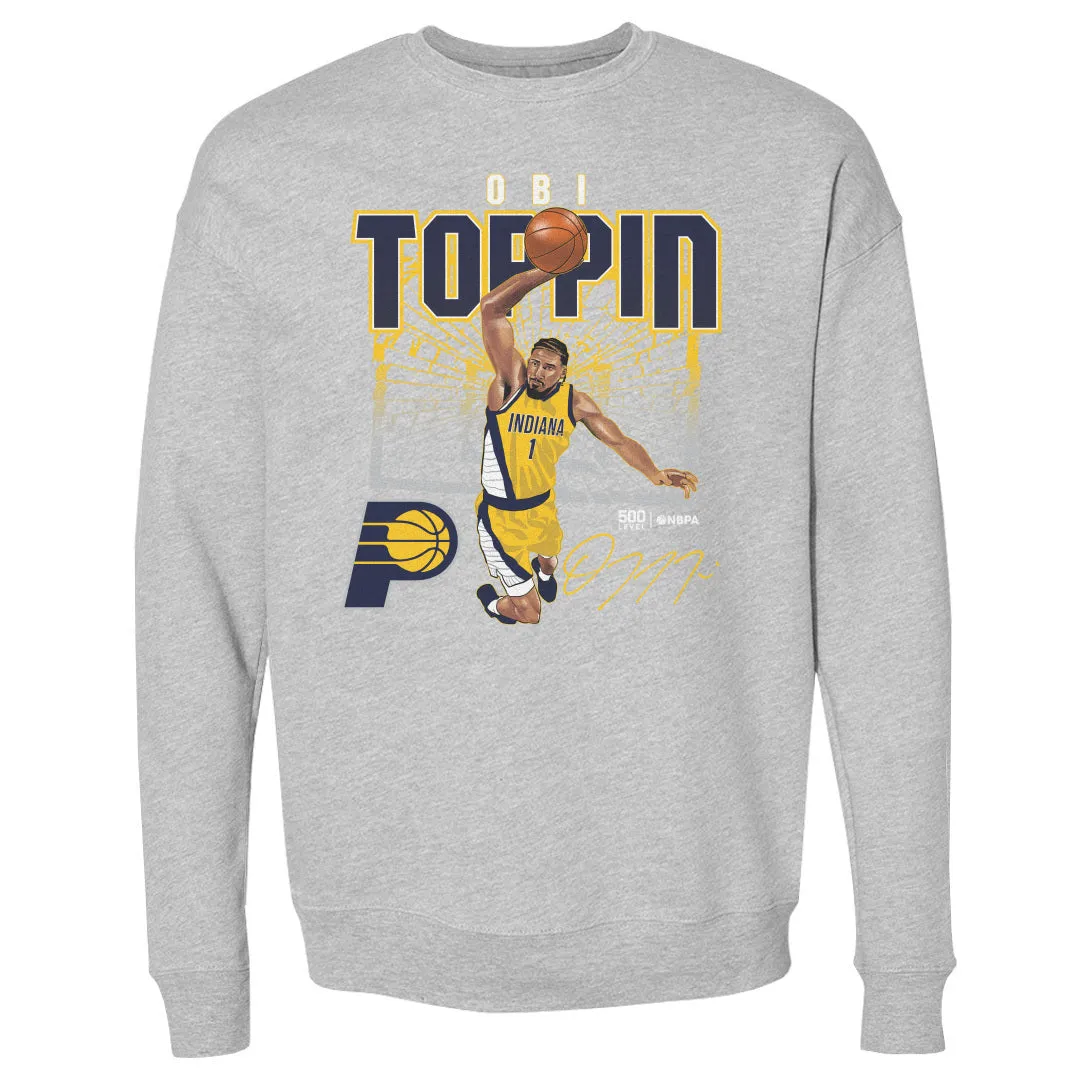 Obi Toppin Indiana Pacers Shattered WHT sold by 500 Level