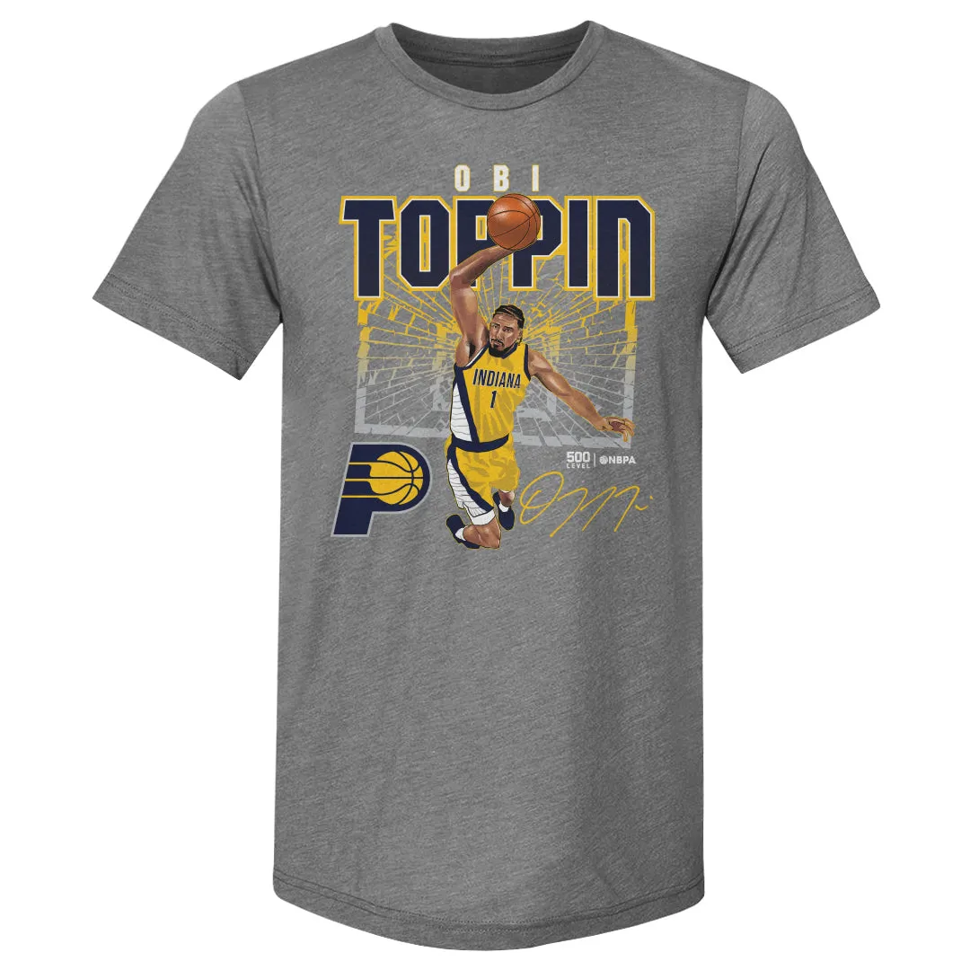 Obi Toppin Indiana Pacers Shattered WHT sold by 500 Level