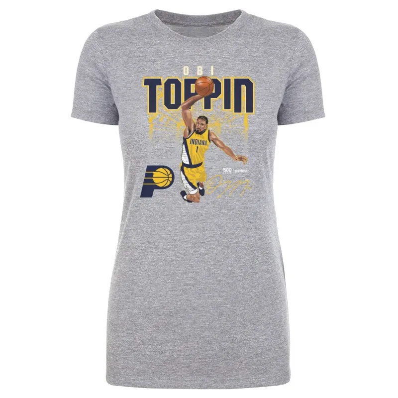 Obi Toppin Indiana Pacers Shattered WHT sold by 500 Level