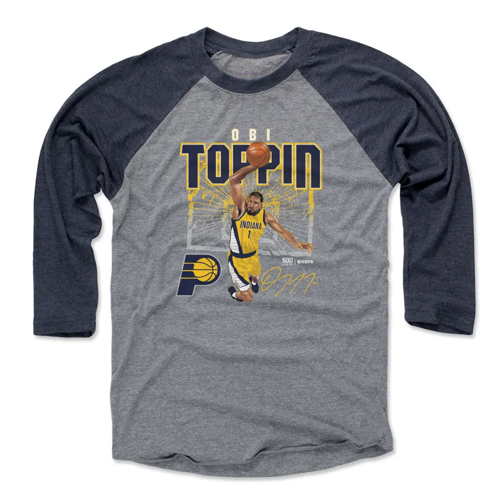 Obi Toppin Indiana Pacers Shattered WHT sold by 500 Level