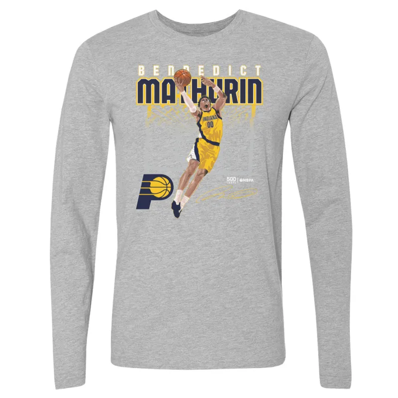 Bennedict Mathurin Indiana Pacers Shattered WHT sold by 500 Level