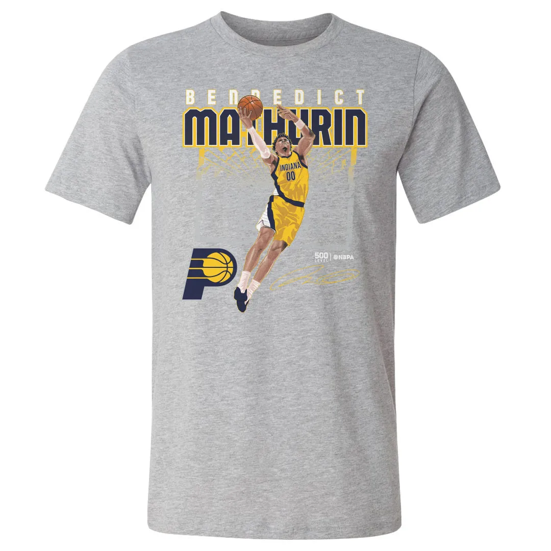 Bennedict Mathurin Indiana Pacers Shattered WHT sold by 500 Level product image thumbnail 2