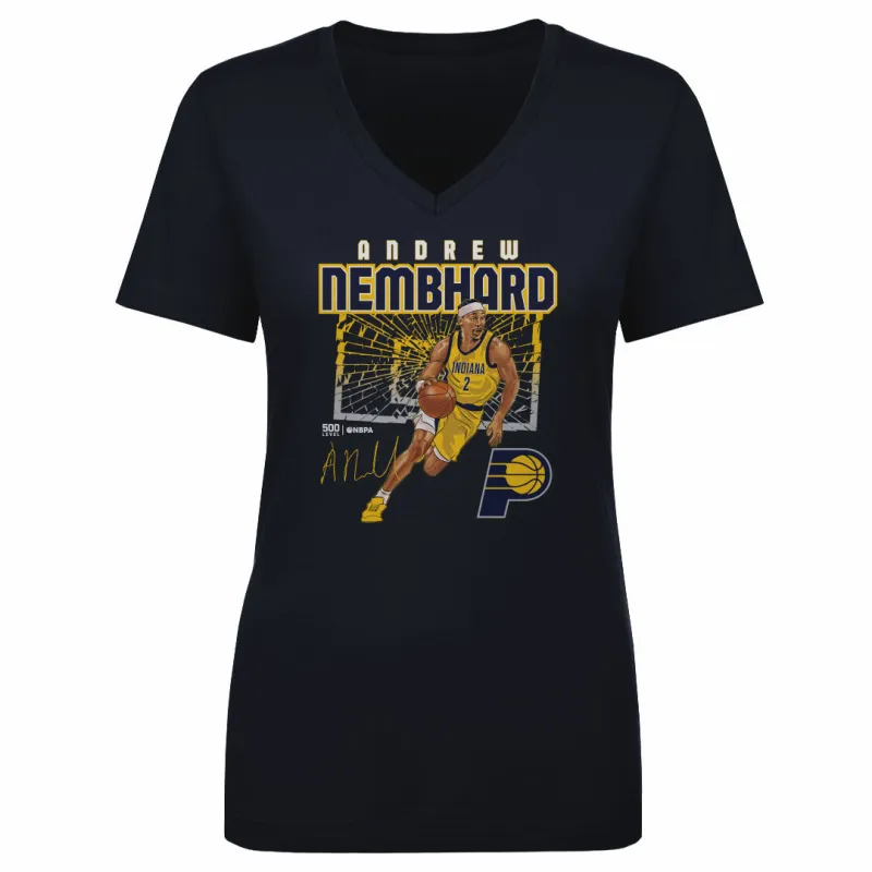Andrew Nembhard Indiana Pacers Shattered WHT sold by 500 Level