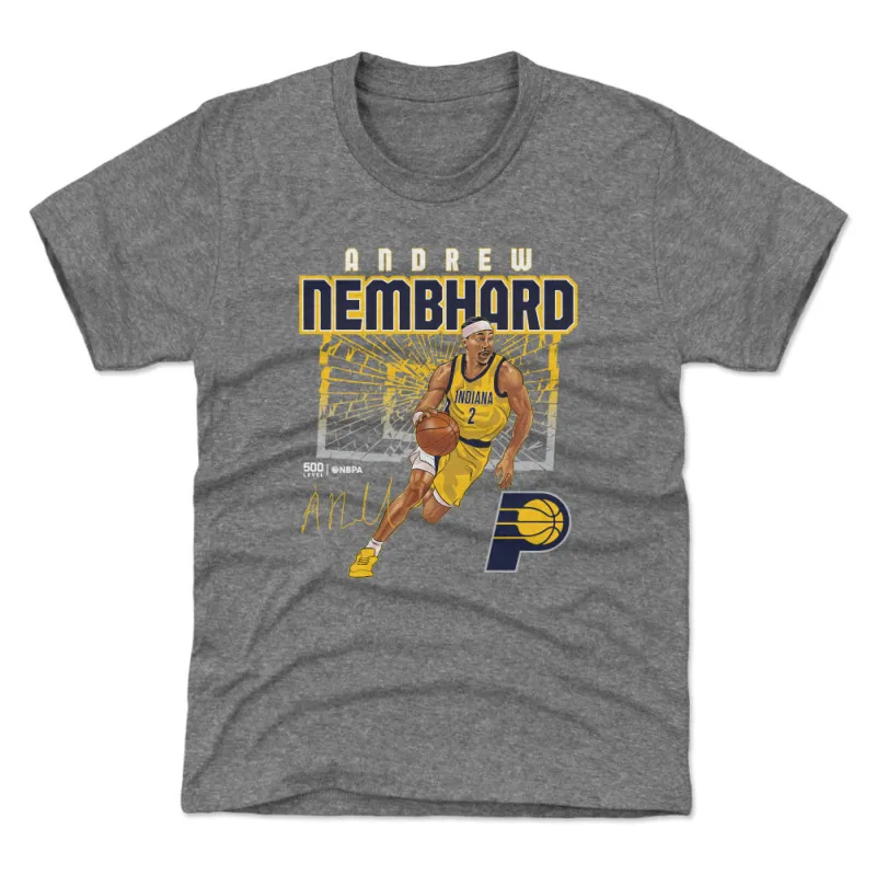 Andrew Nembhard Indiana Pacers Shattered WHT sold by 500 Level