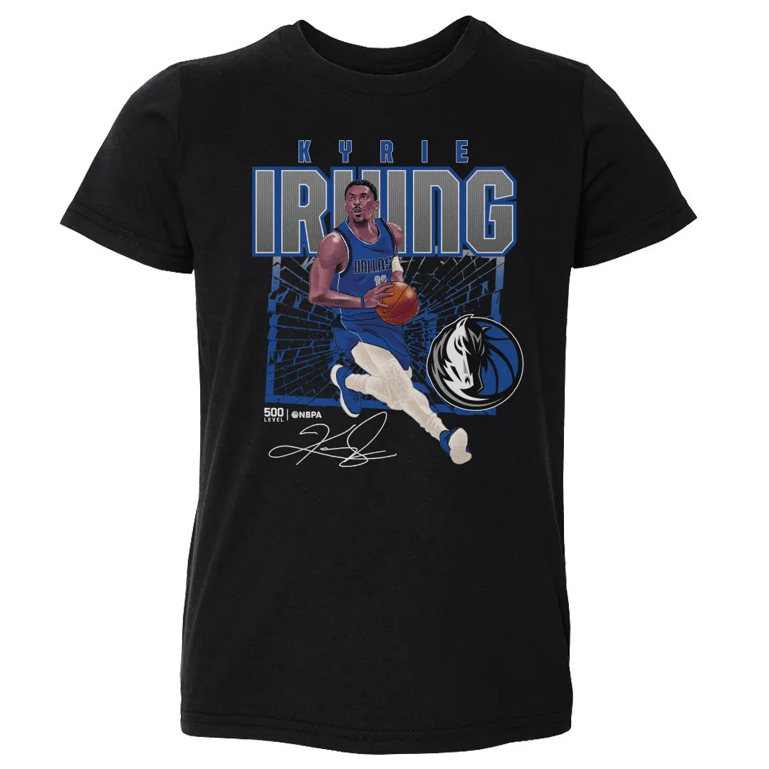Kyrie Irving Dallas Mavericks Shattered WHT sold by 500 Level