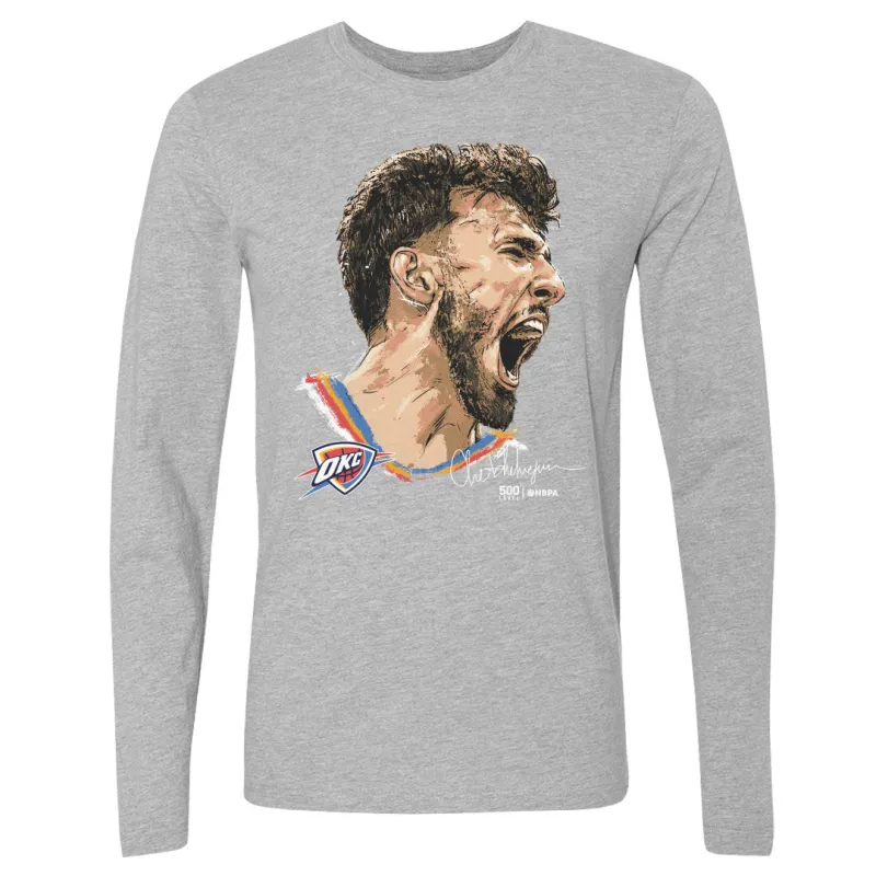 Chet Holmgren Oklahoma City Thunder Scream WHT sold by 500 Level