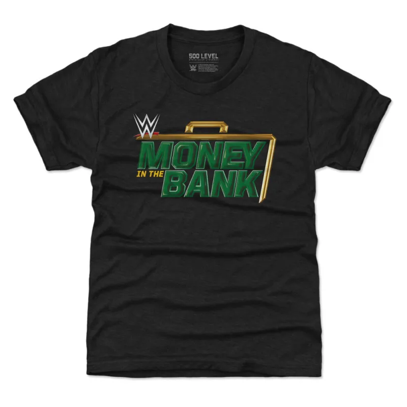 Money In The Bank Logo WHT sold by 500 Level