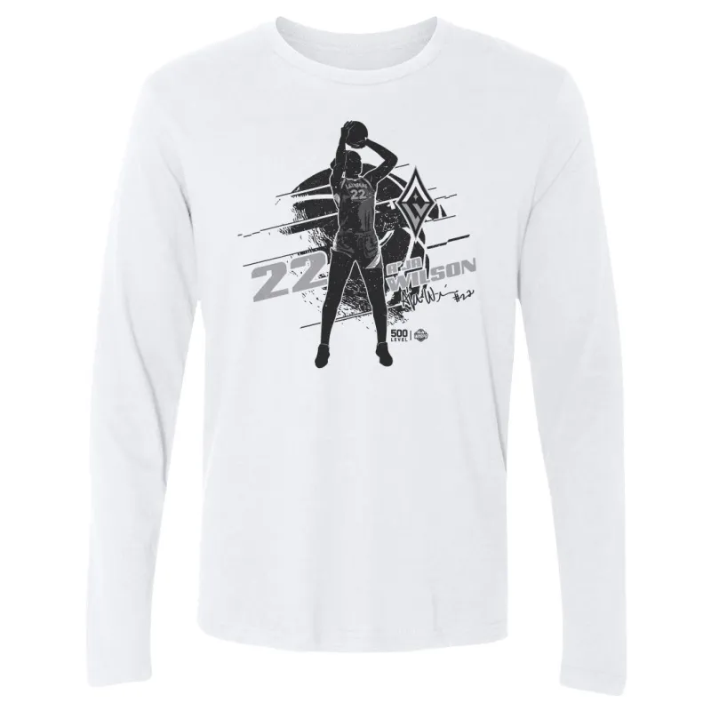 A'ja Wilson Las Vegas Aces Silhouette sold by 500 Level