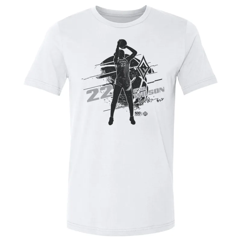 A'ja Wilson Las Vegas Aces Silhouette sold by 500 Level