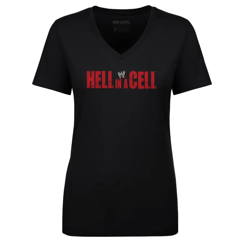 Hell In A Cell Retro Logo WHT sold by 500 Level