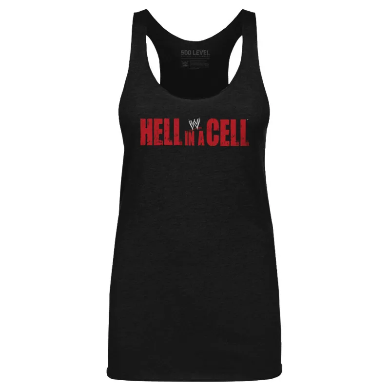 Hell In A Cell Retro Logo WHT sold by 500 Level