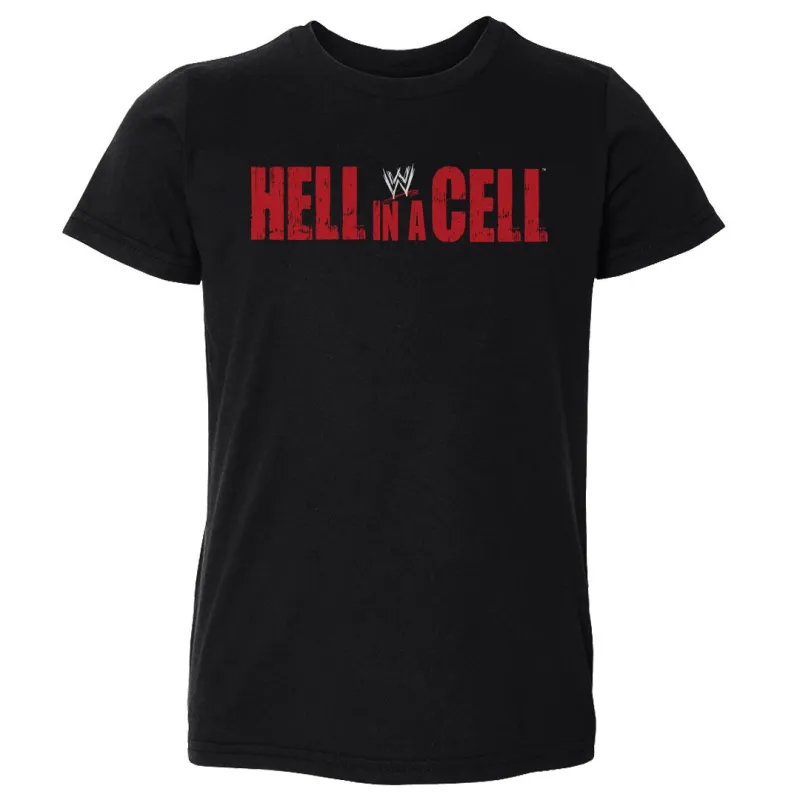 Hell In A Cell Retro Logo WHT sold by 500 Level