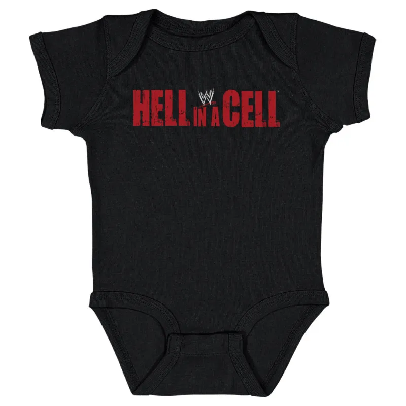 Hell In A Cell Retro Logo WHT sold by 500 Level
