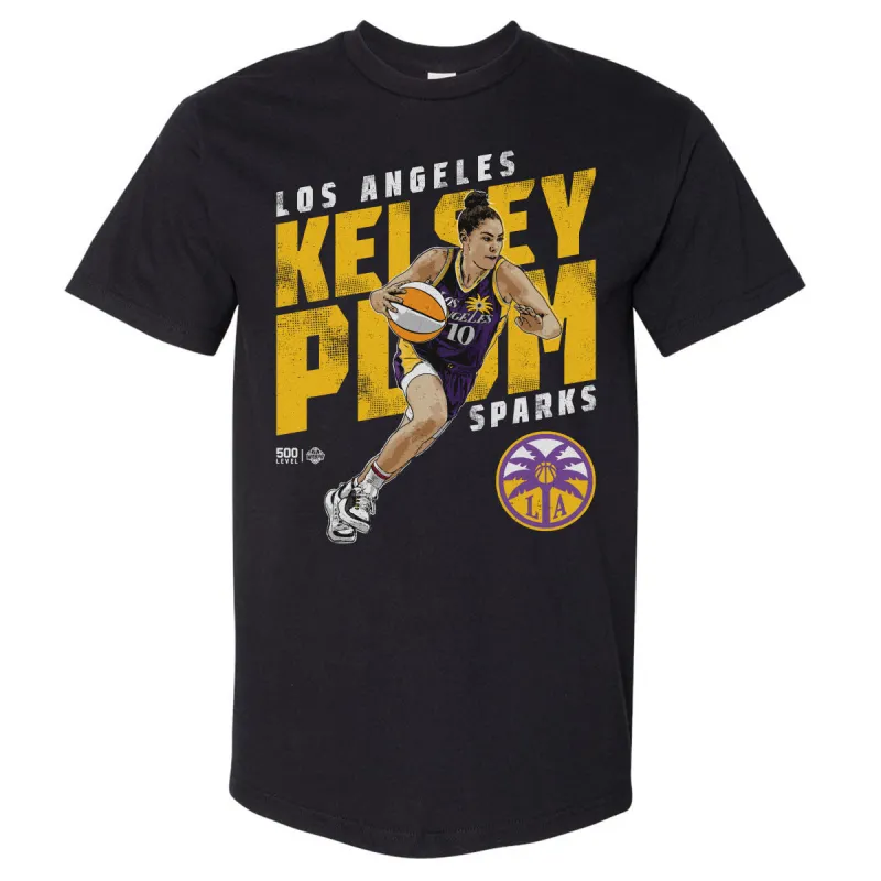 Kelsey Plum Los Angeles Sparks Slant WHT sold by 500 Level
