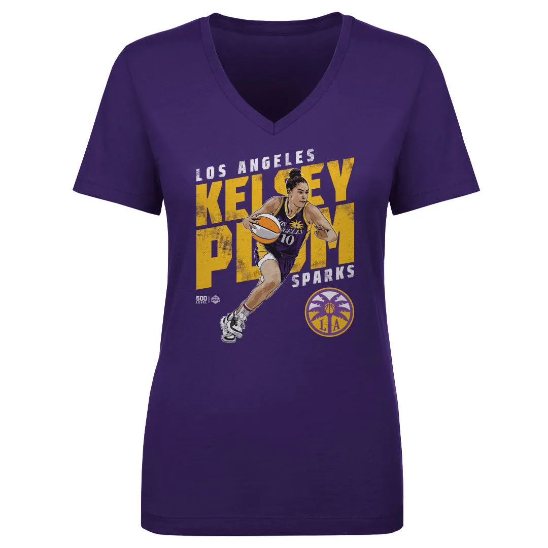 Kelsey Plum Los Angeles Sparks Slant WHT sold by 500 Level product image thumbnail 3