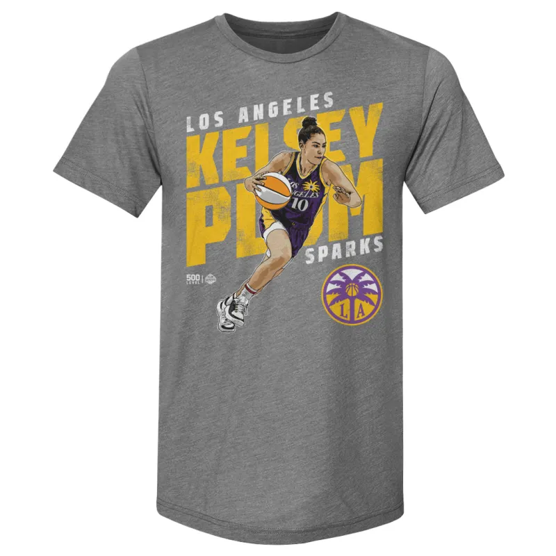 Kelsey Plum Los Angeles Sparks Slant WHT sold by 500 Level