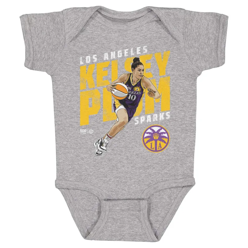 Kelsey Plum Los Angeles Sparks Slant WHT sold by 500 Level