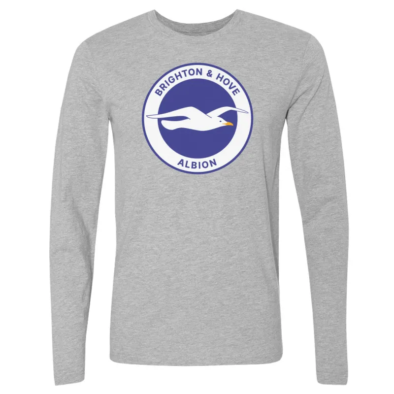 Brighton & Hove Albion Logo WHT sold by 500 Level