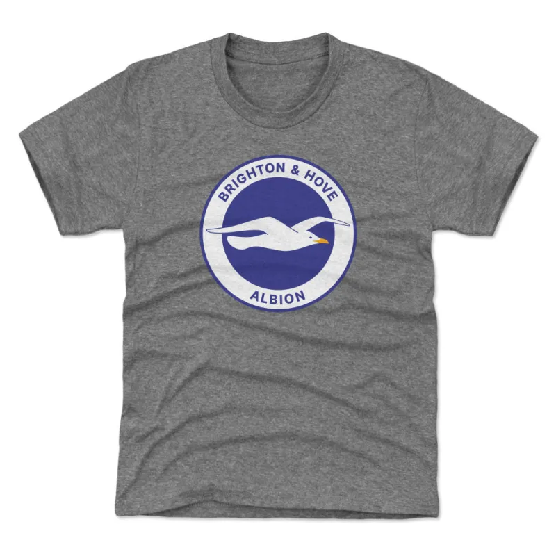 Brighton & Hove Albion Logo WHT sold by 500 Level