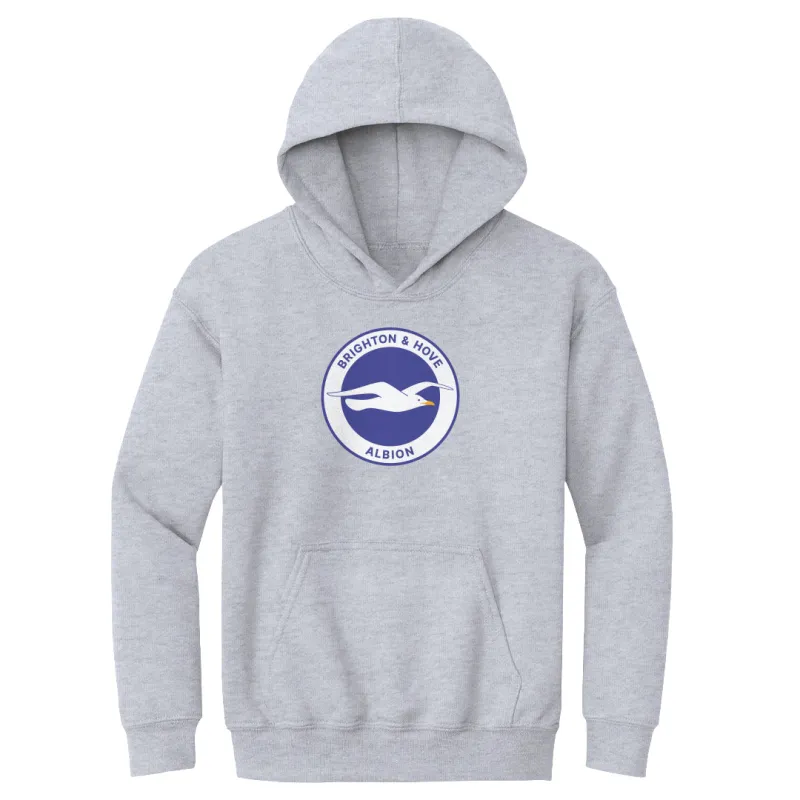 Brighton & Hove Albion Logo WHT sold by 500 Level