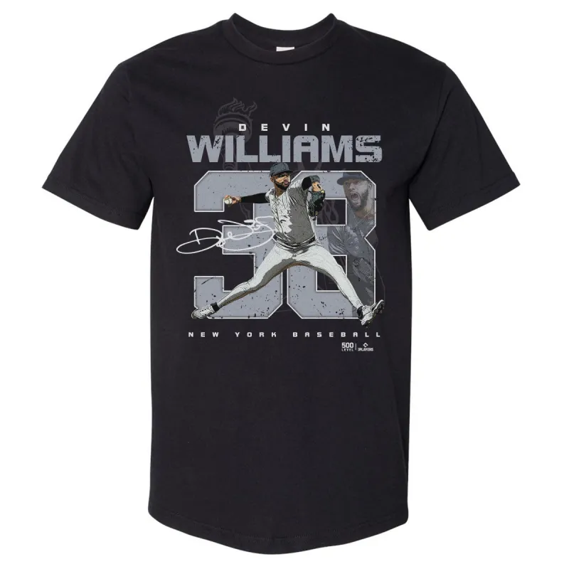 Devin Williams New York Y Player Number WHT sold by 500 Level
