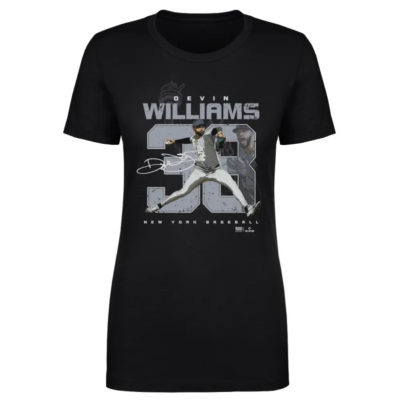 Devin Williams New York Y Player Number WHT sold by 500 Level