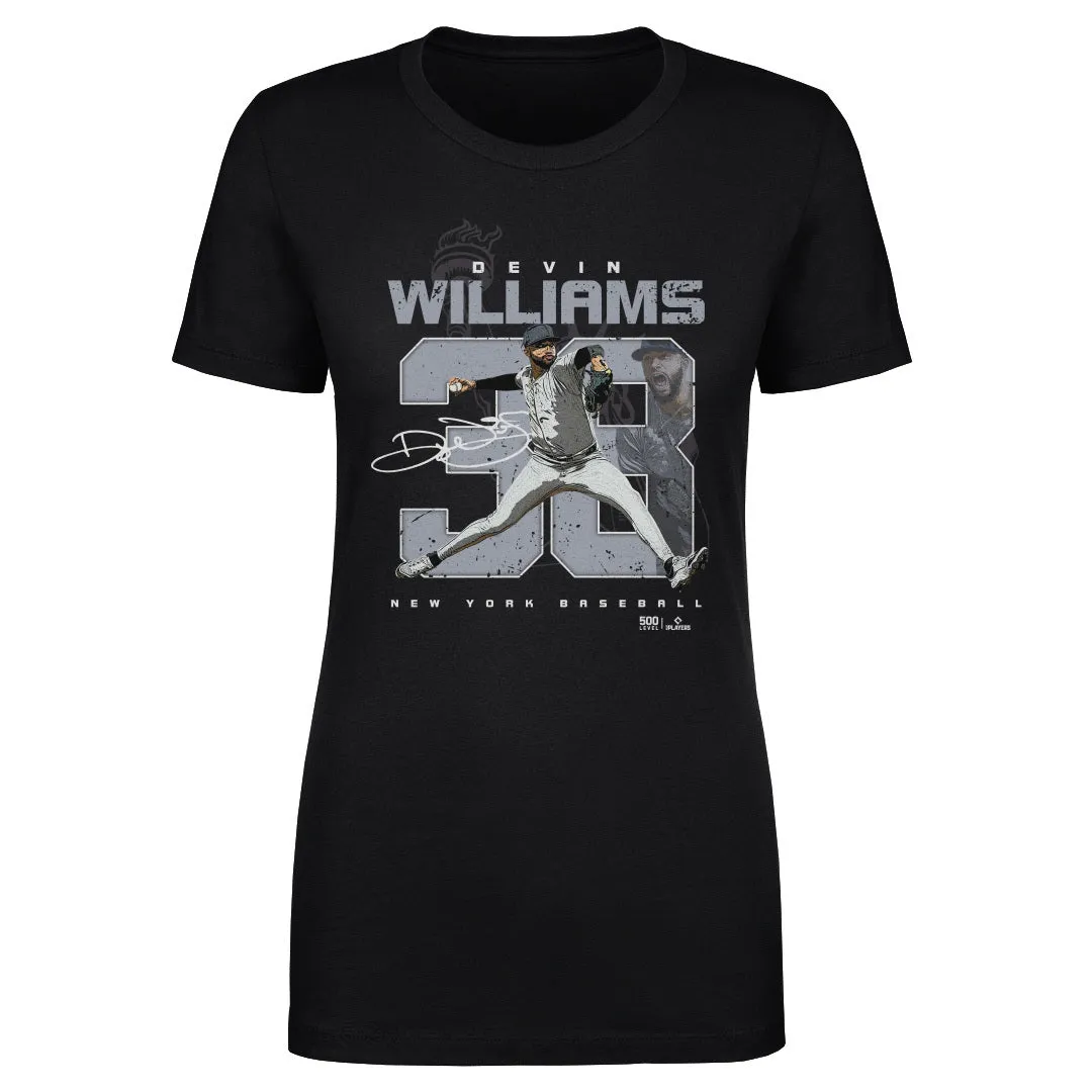 Devin Williams New York Y Player Number WHT sold by 500 Level