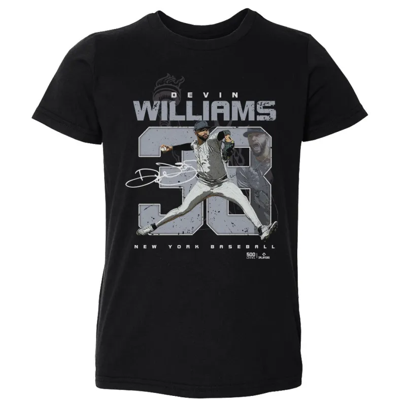 Devin Williams New York Y Player Number WHT sold by 500 Level
