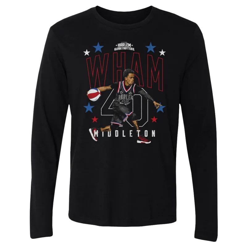 Wham Middleton Harlem Globtrotters Outline WHT sold by 500 Level