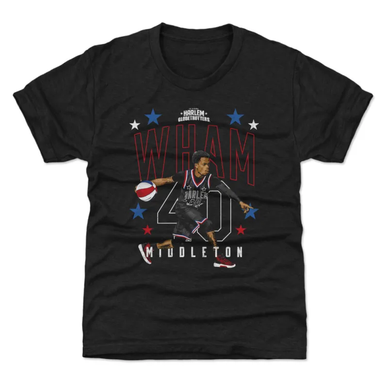 Wham Middleton Harlem Globetrotters Outline WHT sold by 500 Level