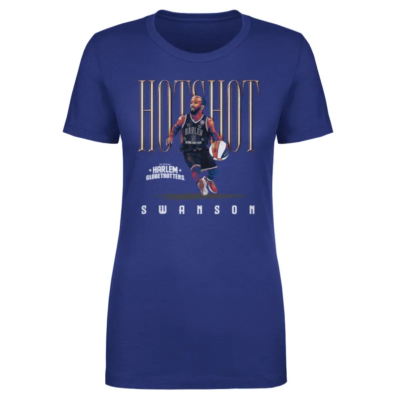Hot Shot Swanson Harlem Globetrotters Nickname WHT sold by 500 Level