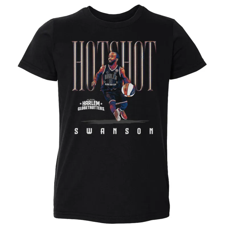 Hot Shot Swanson Harlem Globetrotters Nickname WHT sold by 500 Level