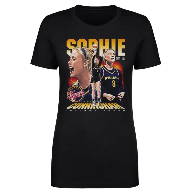 Sophie Cunningham Indiana Fever Vintage WHT sold by 500 Level