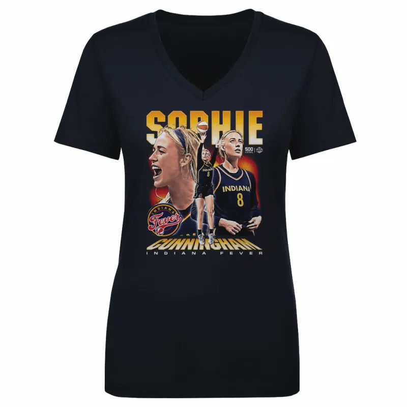Sophie Cunningham Indiana Fever Vintage WHT made by 500 Level