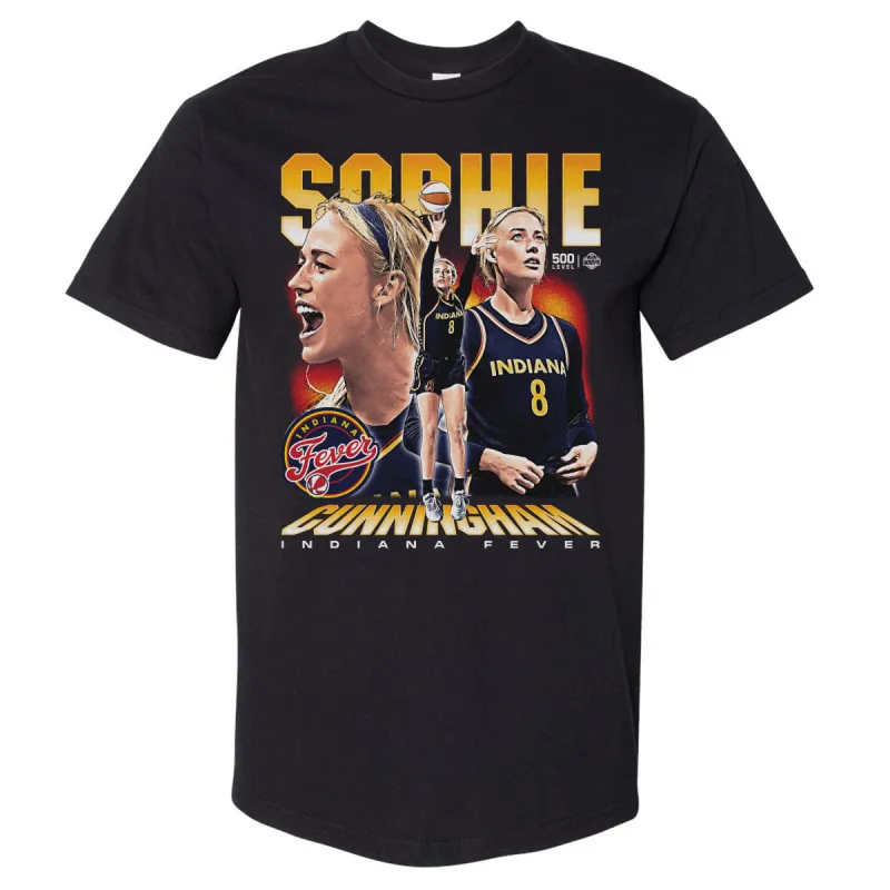 Sophie Cunningham Indiana Fever Vintage WHT sold by 500 Level