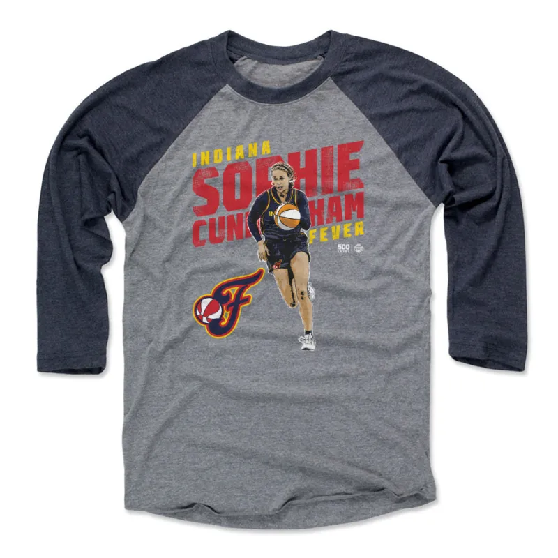 Sophie Cunningham Indiana Fever Slant WHT sold by 500 Level