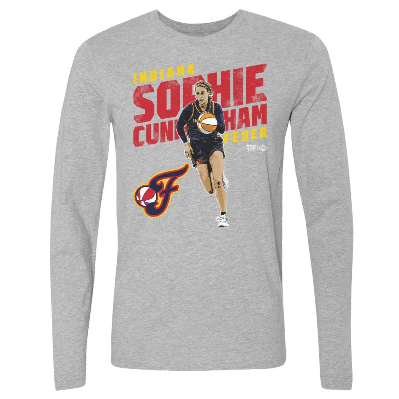 Sophie Cunningham Indiana Fever Slant WHT sold by 500 Level