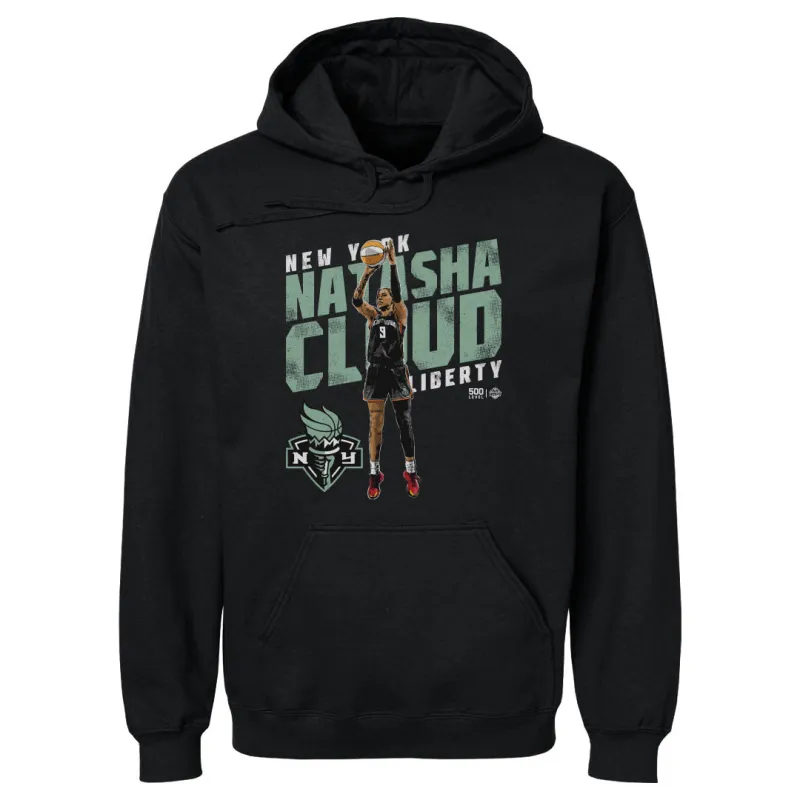 Natasha Cloud New York Liberty Slant WHT sold by 500 Level