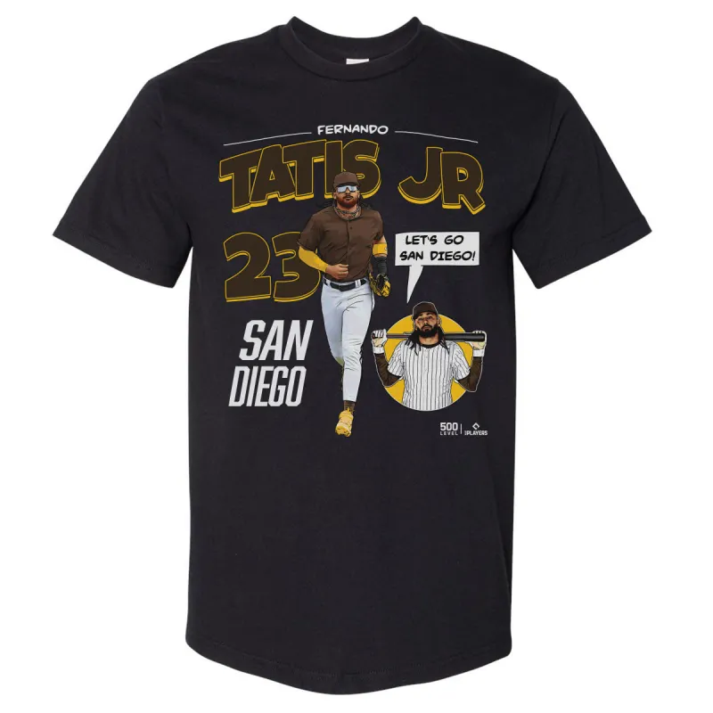Fernando Tatis Jr. San Diego Comicbook WHT sold by 500 Level