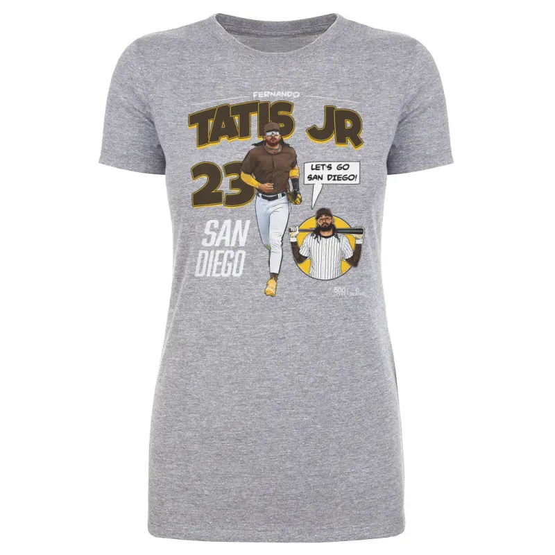 Fernando Tatis Jr. San Diego Comicbook WHT sold by 500 Level