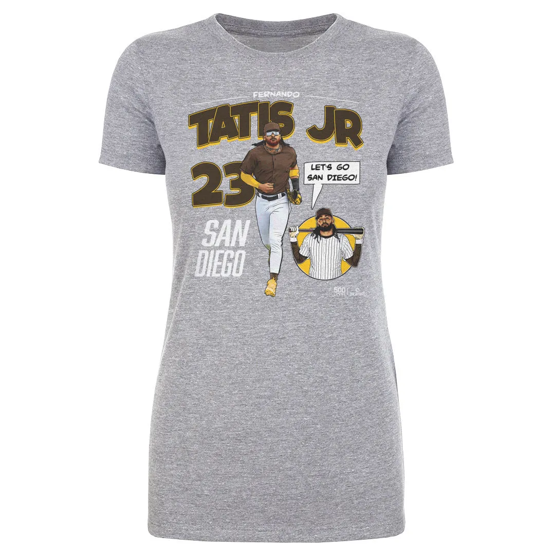 Fernando Tatis Jr. San Diego Comicbook WHT sold by 500 Level