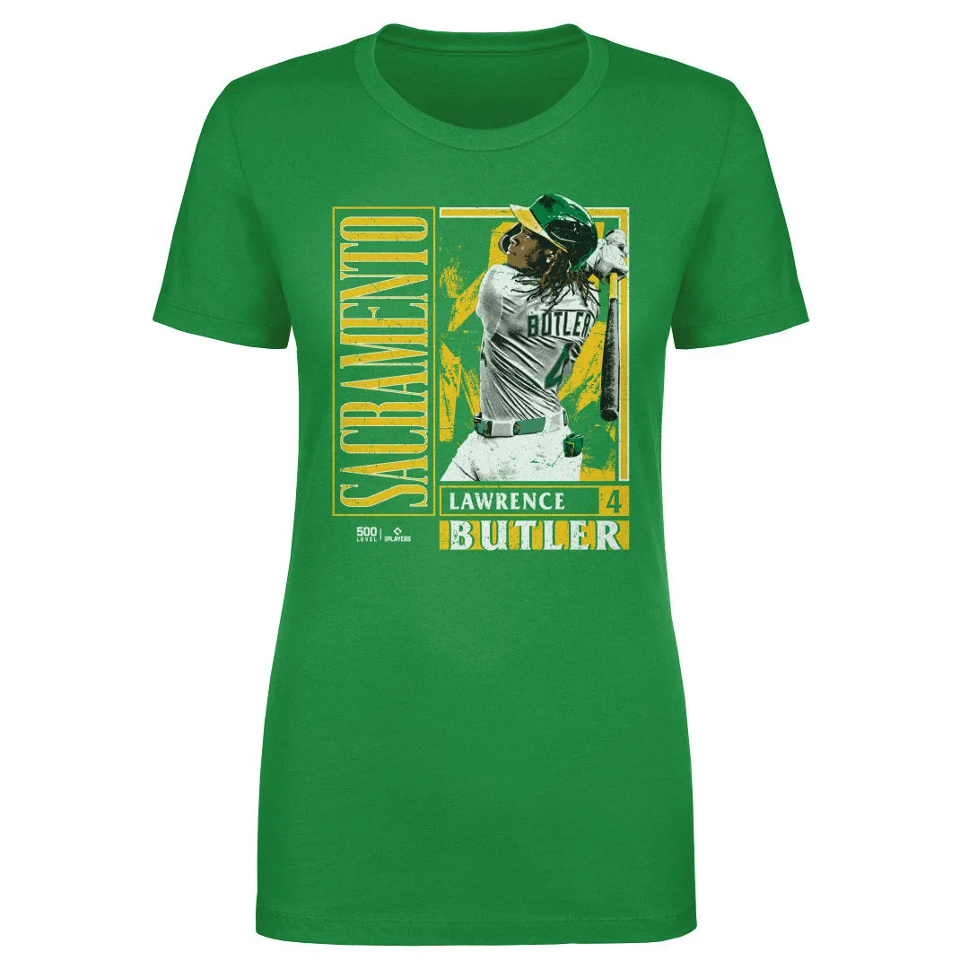 Lawrence Butler Sacramento Card Style WHT sold by 500 Level