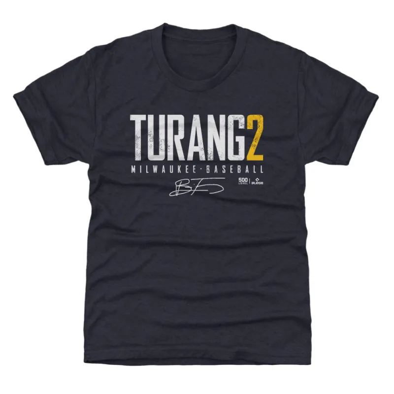 Brice Turang Milwaukee Elite WHT sold by 500 Level