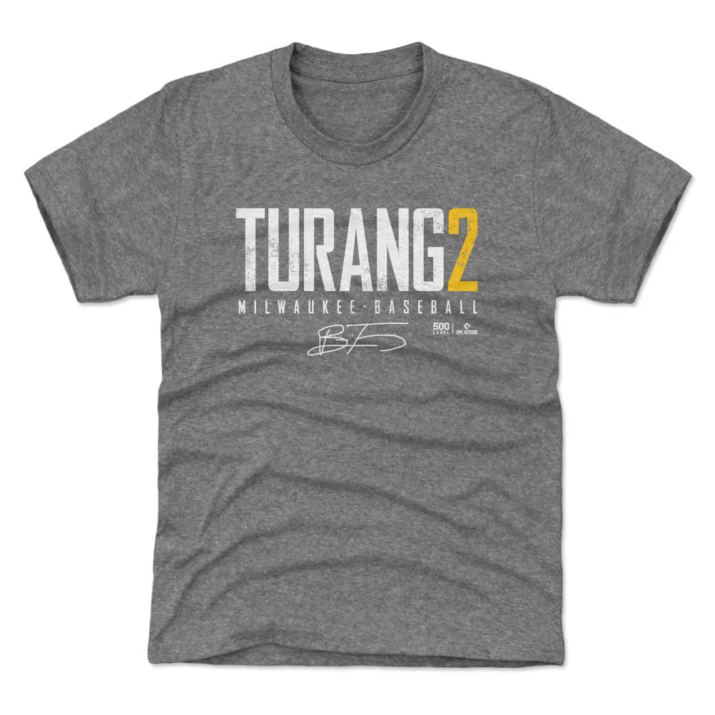 Brice Turang Milwaukee Elite WHT sold by 500 Level product image thumbnail 2