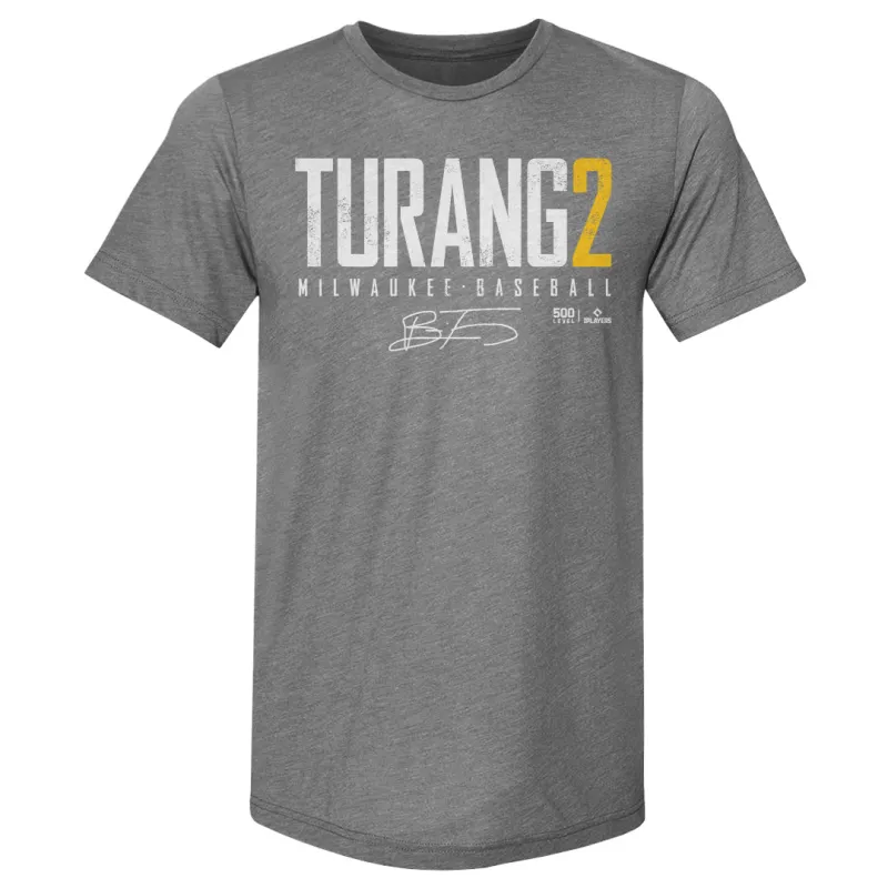 Brice Turang Milwaukee Elite WHT sold by 500 Level