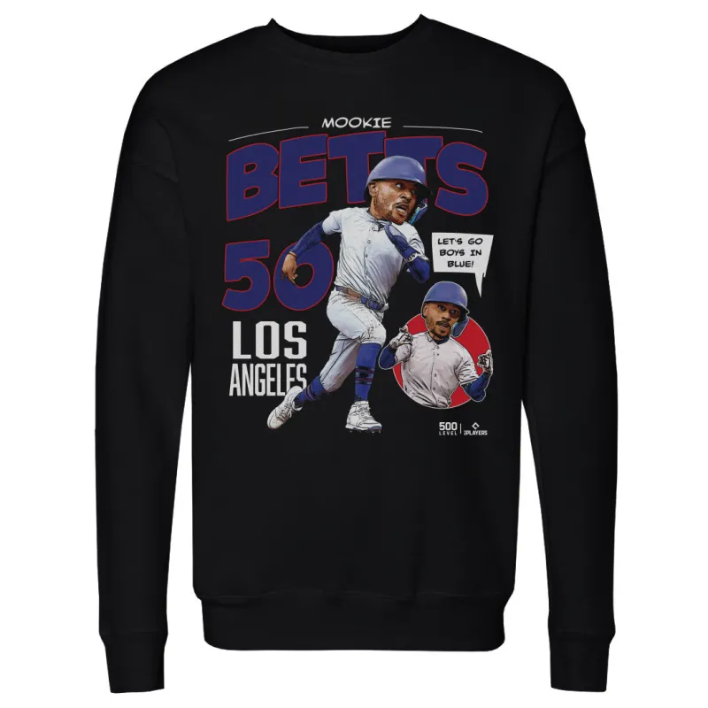 Mookie Betts Los Angeles D Comicbook WHT sold by 500 Level
