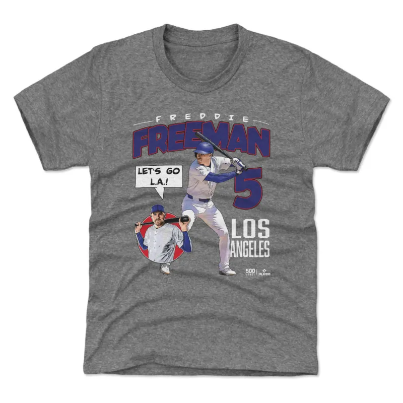 Freddie Freeman Los Angeles D Comicbook WHT sold by 500 Level