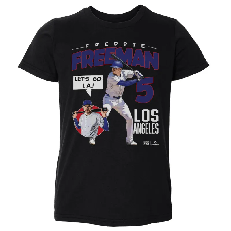Freddie Freeman Los Angeles D Comicbook WHT sold by 500 Level